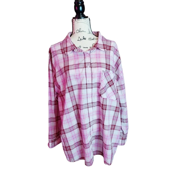 Bp Shirt Size 1X Plaid - Picture 1 of 3